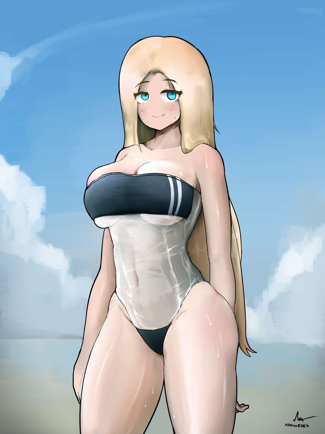 [various] #GrisSwimsuit - by VERTIGRIS (OC/various) 454