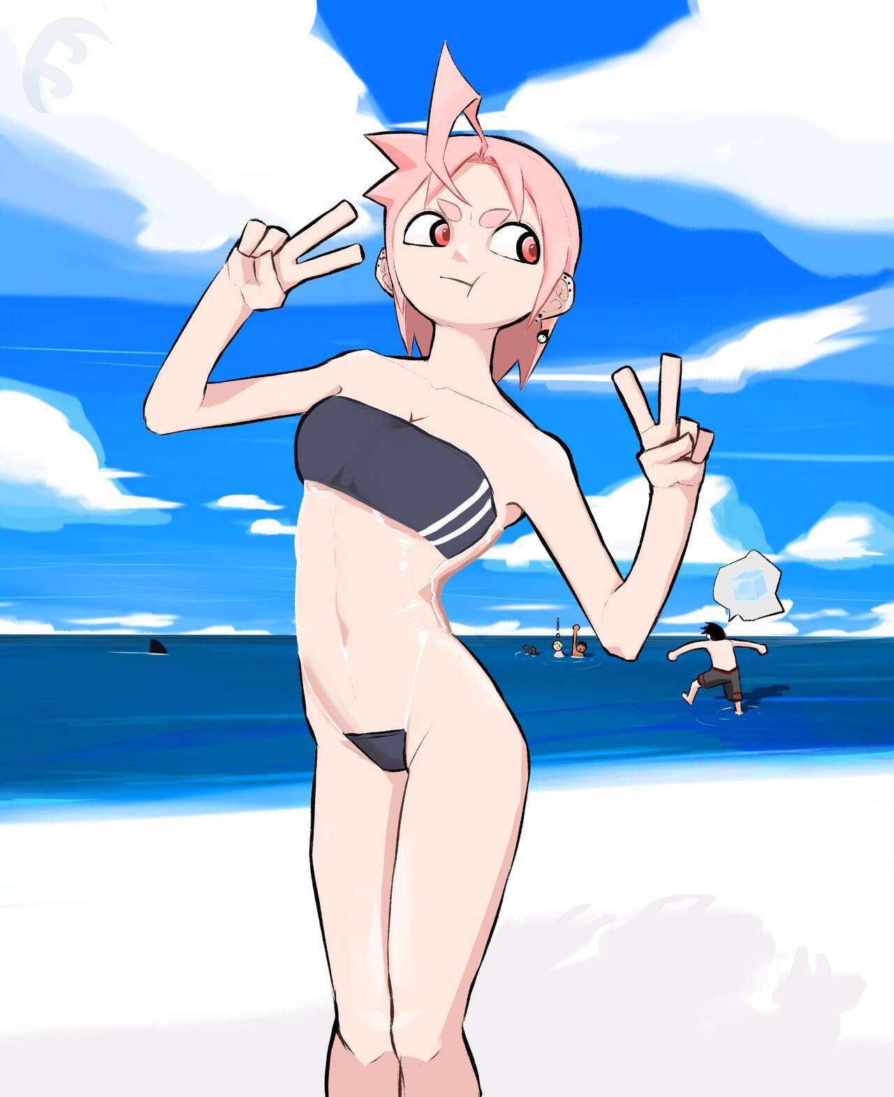 [various] #GrisSwimsuit - by VERTIGRIS (OC/various) 717