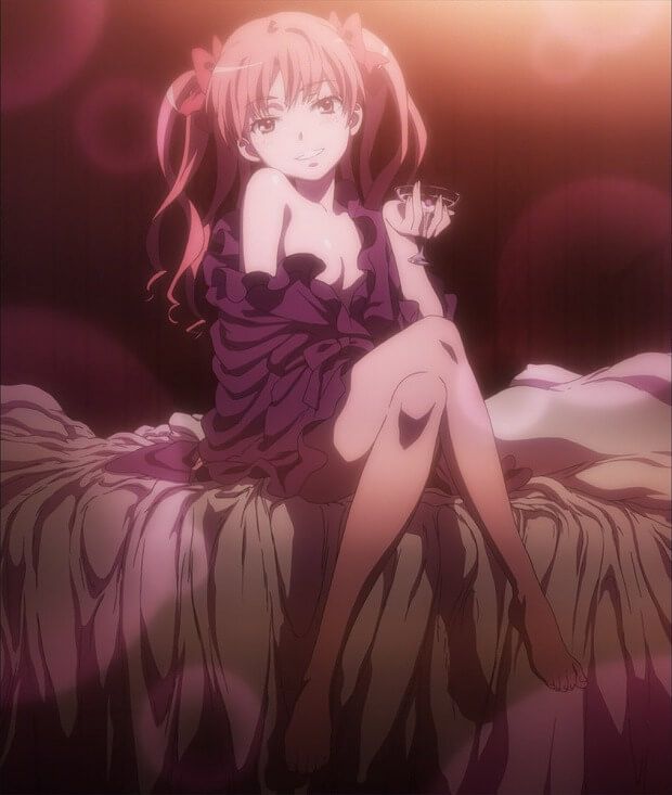 To Aru Kagaku no railgun subtly erotic not grope basement floor with Shirai Kuroko ww 11