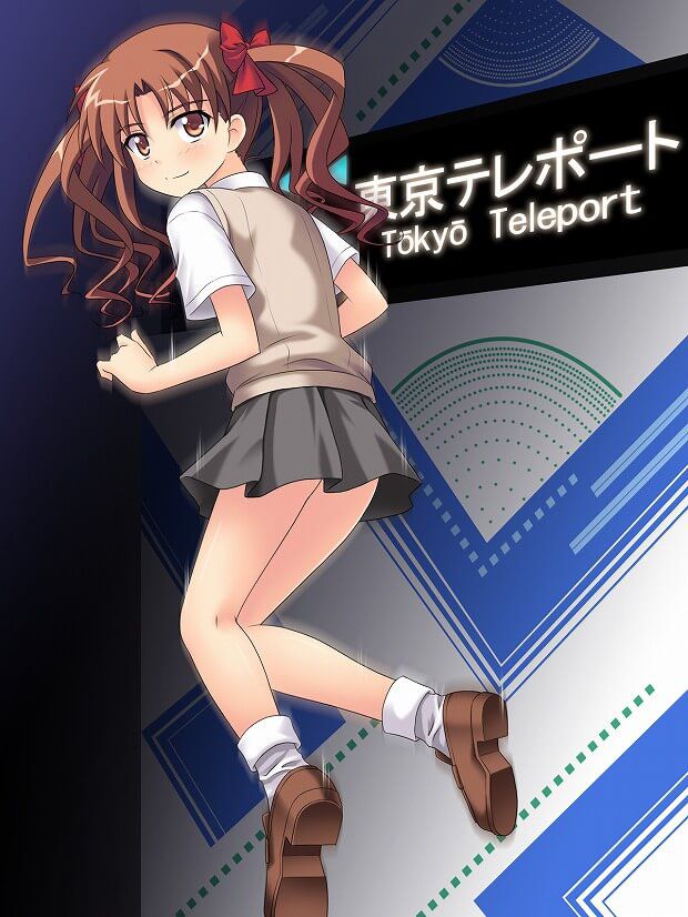 To Aru Kagaku no railgun subtly erotic not grope basement floor with Shirai Kuroko ww 12