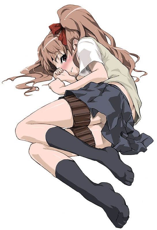 To Aru Kagaku no railgun subtly erotic not grope basement floor with Shirai Kuroko ww 6