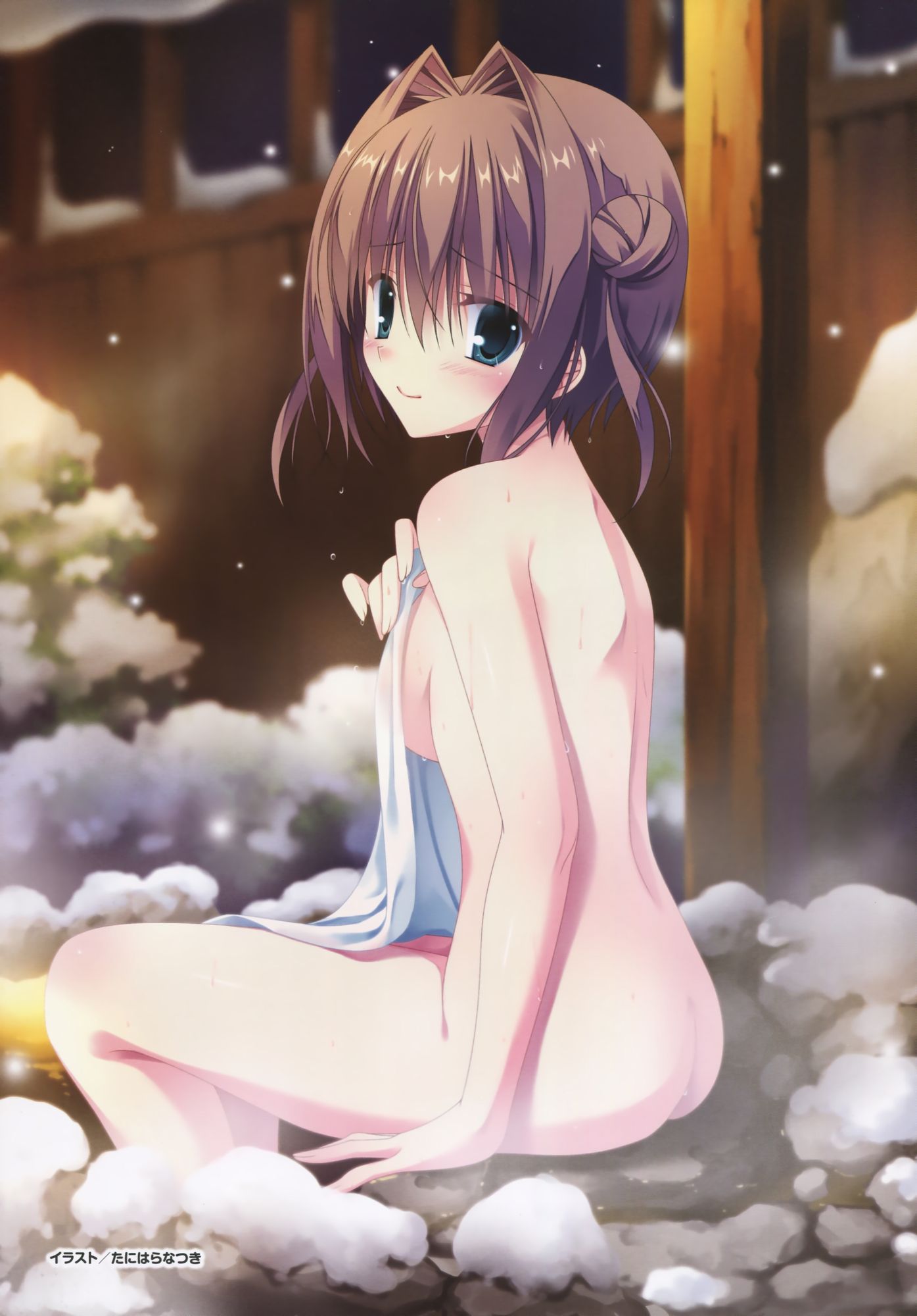 (Secondary-ZIP), the picture of the cute girls are snug in the baths and Spa 44