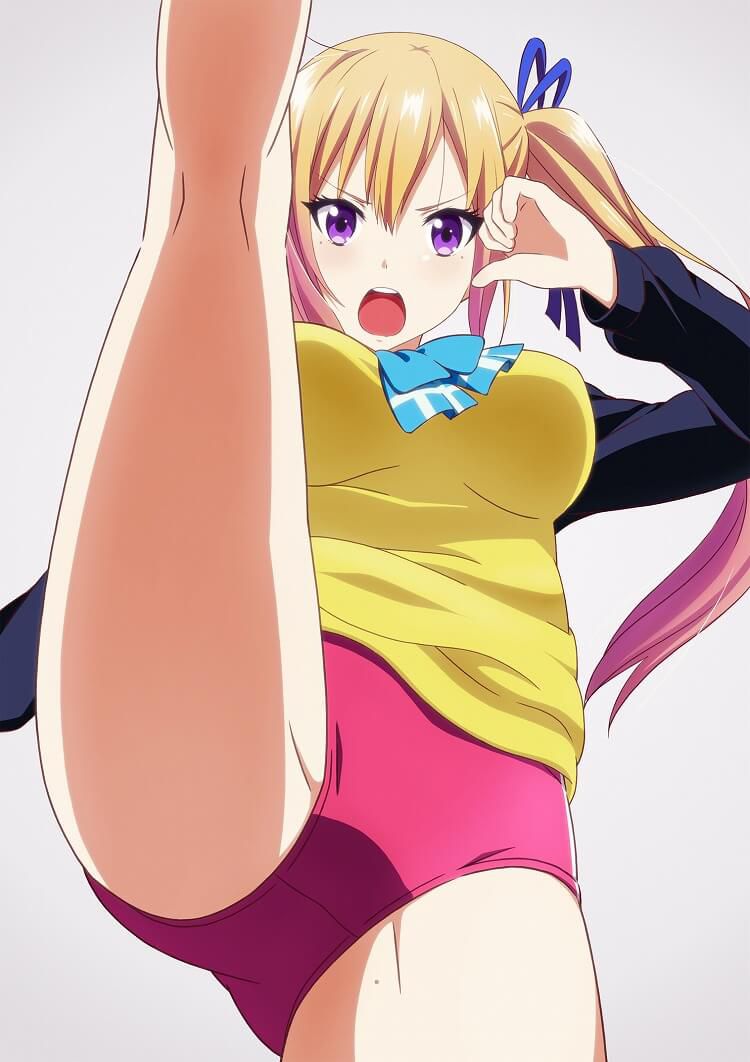 Vertical seam from the bull dance senior Red bloomers seem clearly split crotch picture www "nayatani of Phantom World" 11