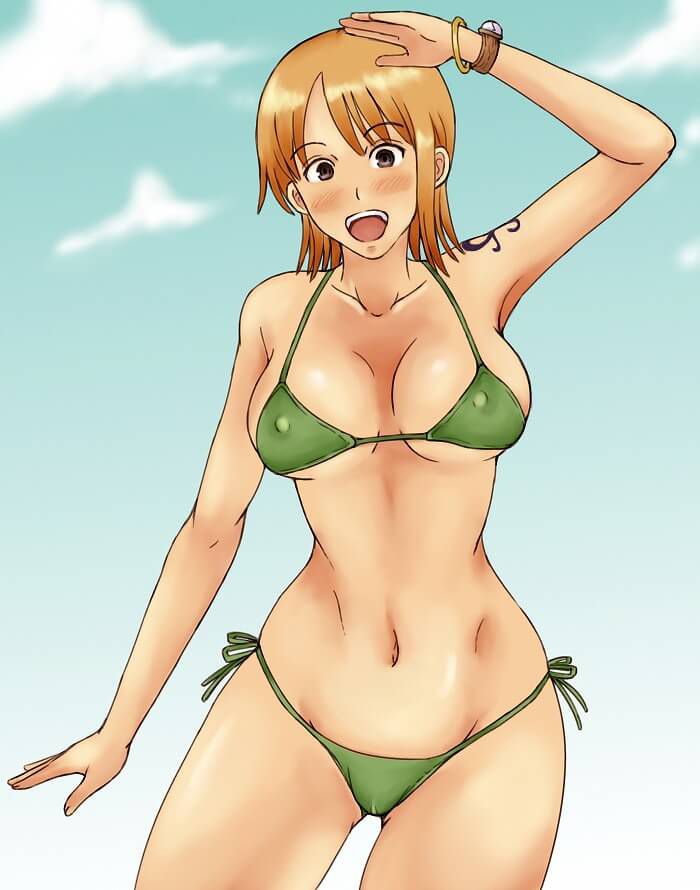 ONE PIECE (one piece) NAMI's erotic i抜keru images please! Part 16 8