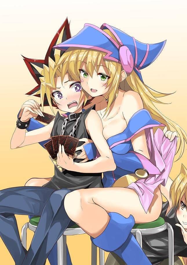 "Game King" dark magician girl, blonde busty breast's costume is lots of exposure but leave enough CT be a www part 13 1