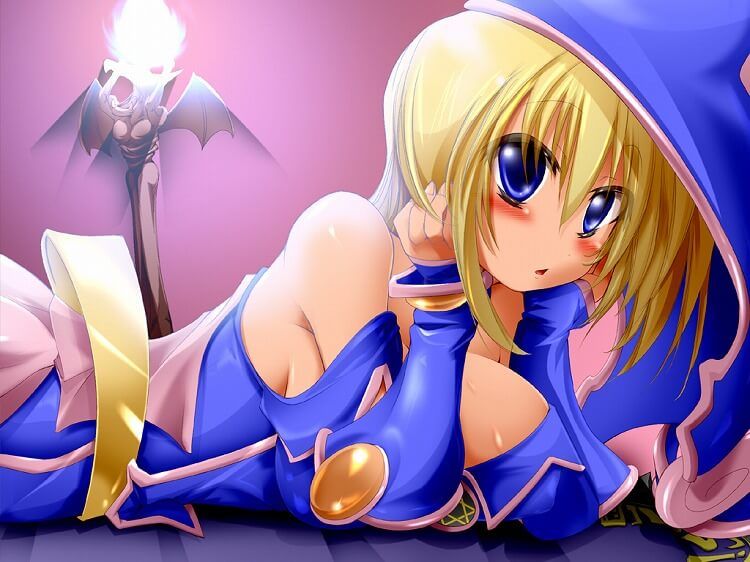 "Game King" dark magician girl, blonde busty breast's costume is lots of exposure but leave enough CT be a www part 13 14