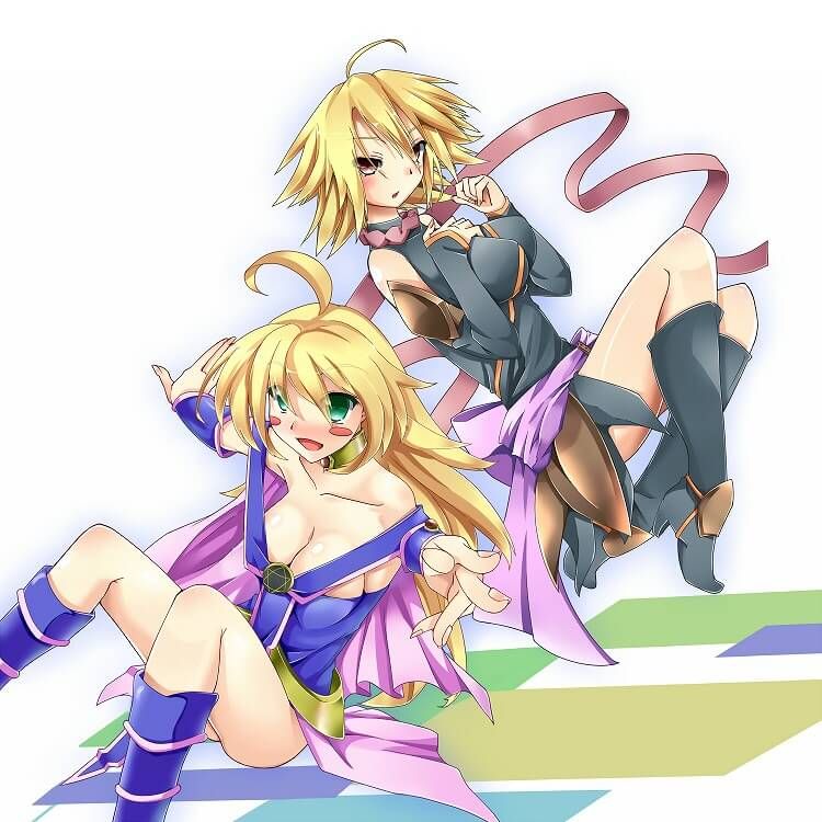 "Game King" dark magician girl, blonde busty breast's costume is lots of exposure but leave enough CT be a www part 13 4