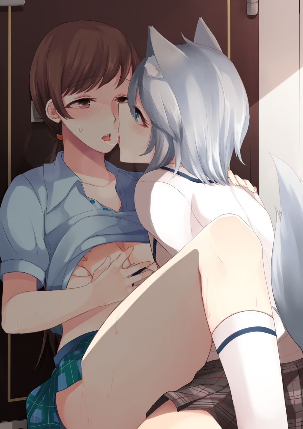[Secondary-ZIP: Yuri lesbian image, or see other girls doing naughty things. 41