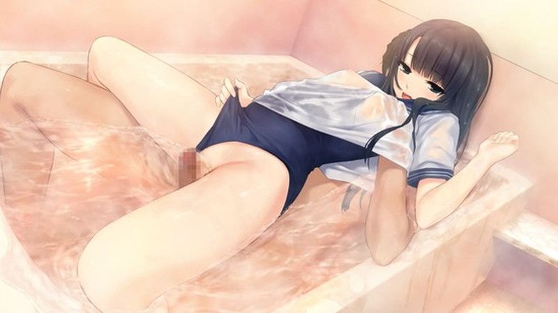 [Hot water so full] secondary erotic images have sex in a small bathtub 17
