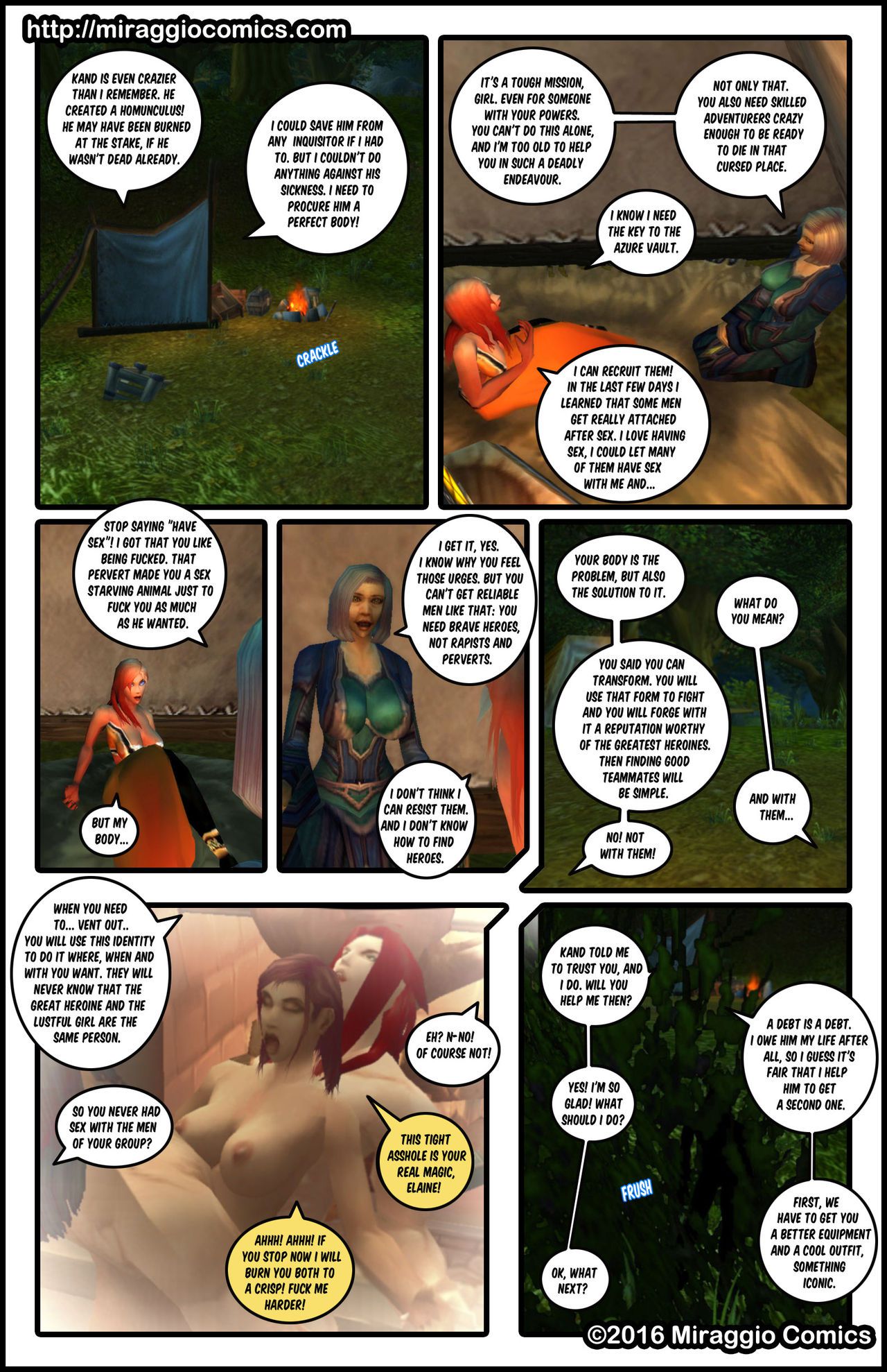 [Warcraft Nostalgia] Garnet's Journey by MiraggioComics (ongoing) 34