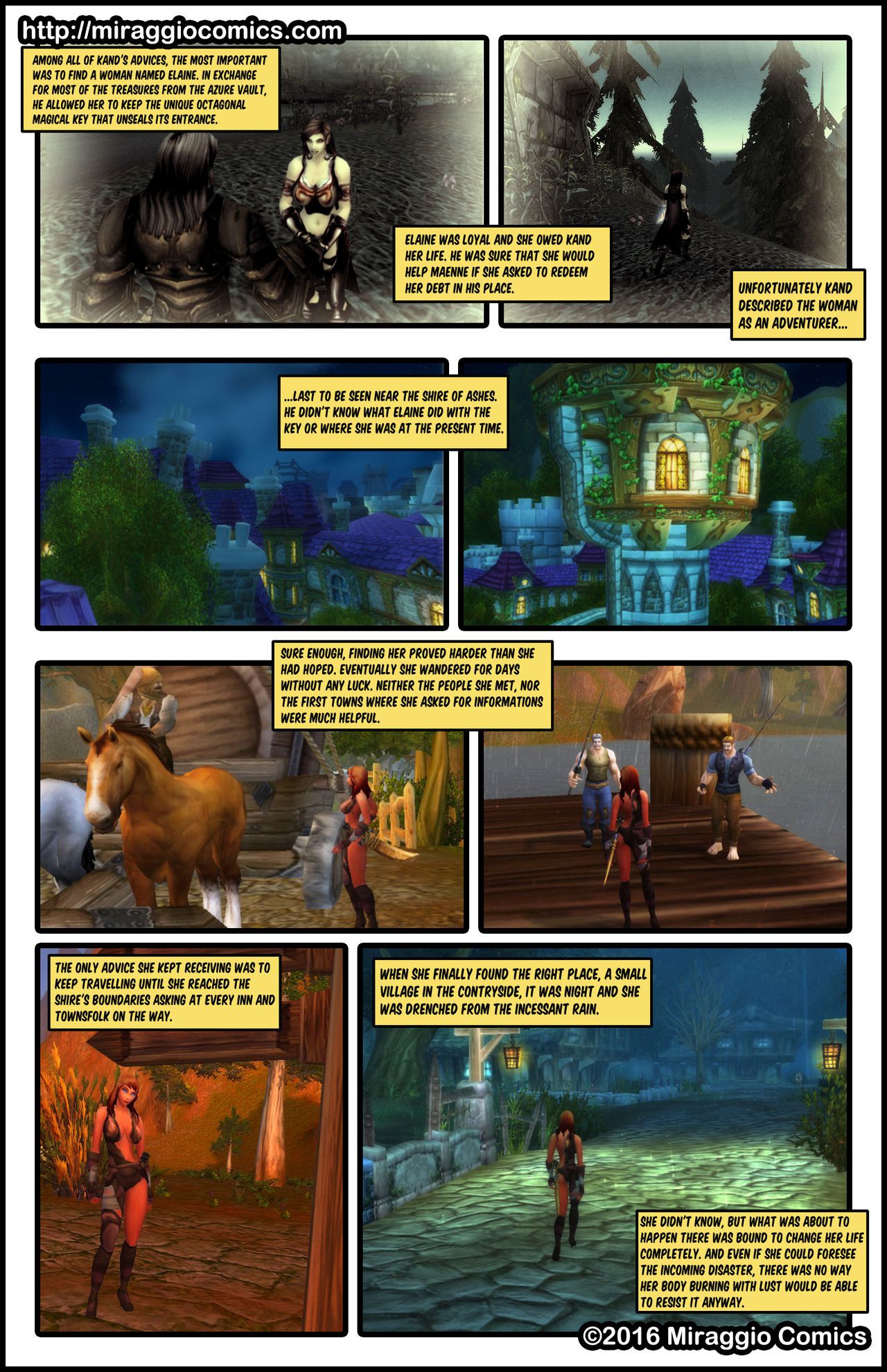 [Warcraft Nostalgia] Garnet's Journey by MiraggioComics (ongoing) 8