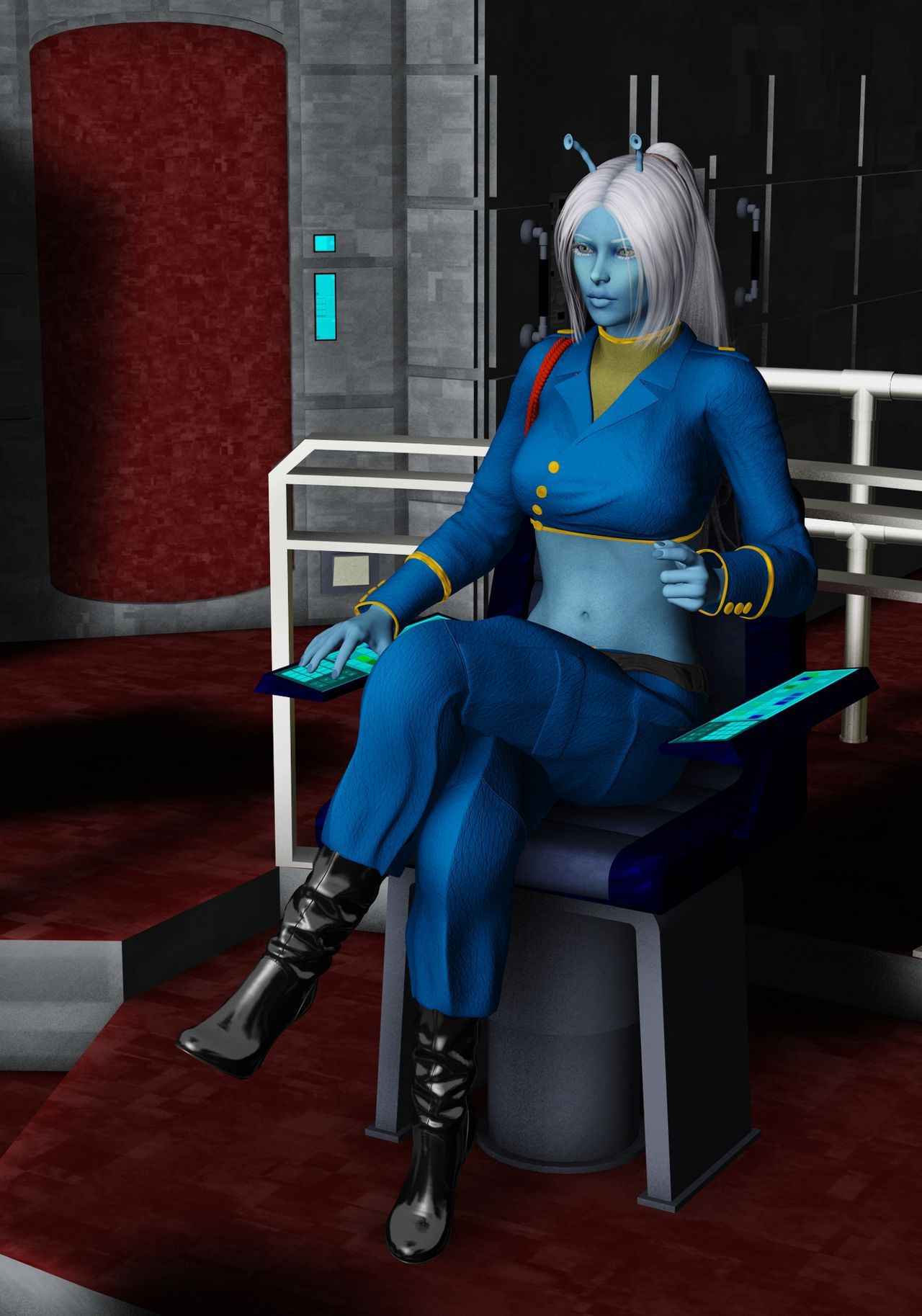 Star Trek Mirro Universe Female Uniforms 26