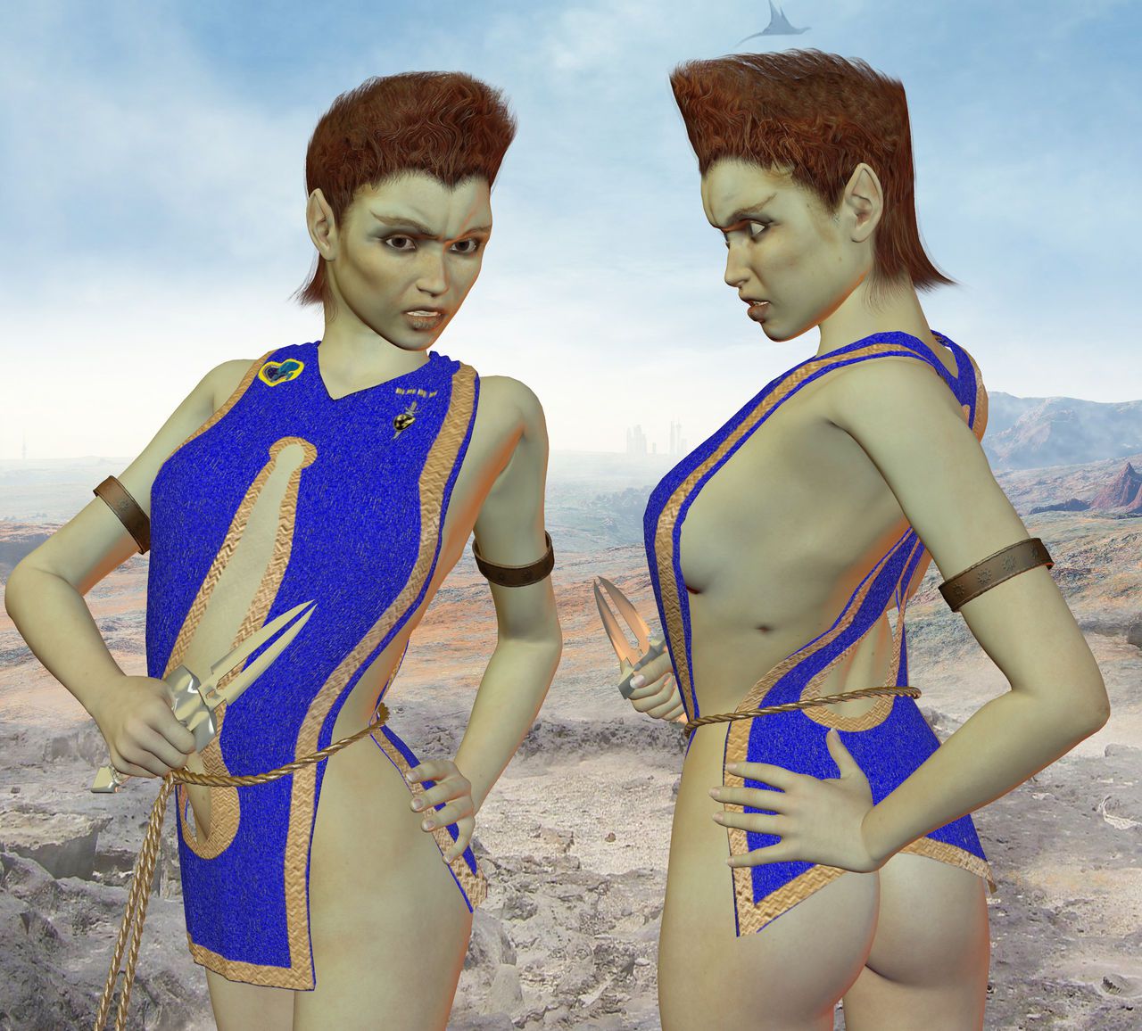 Star Trek Mirro Universe Female Uniforms 3