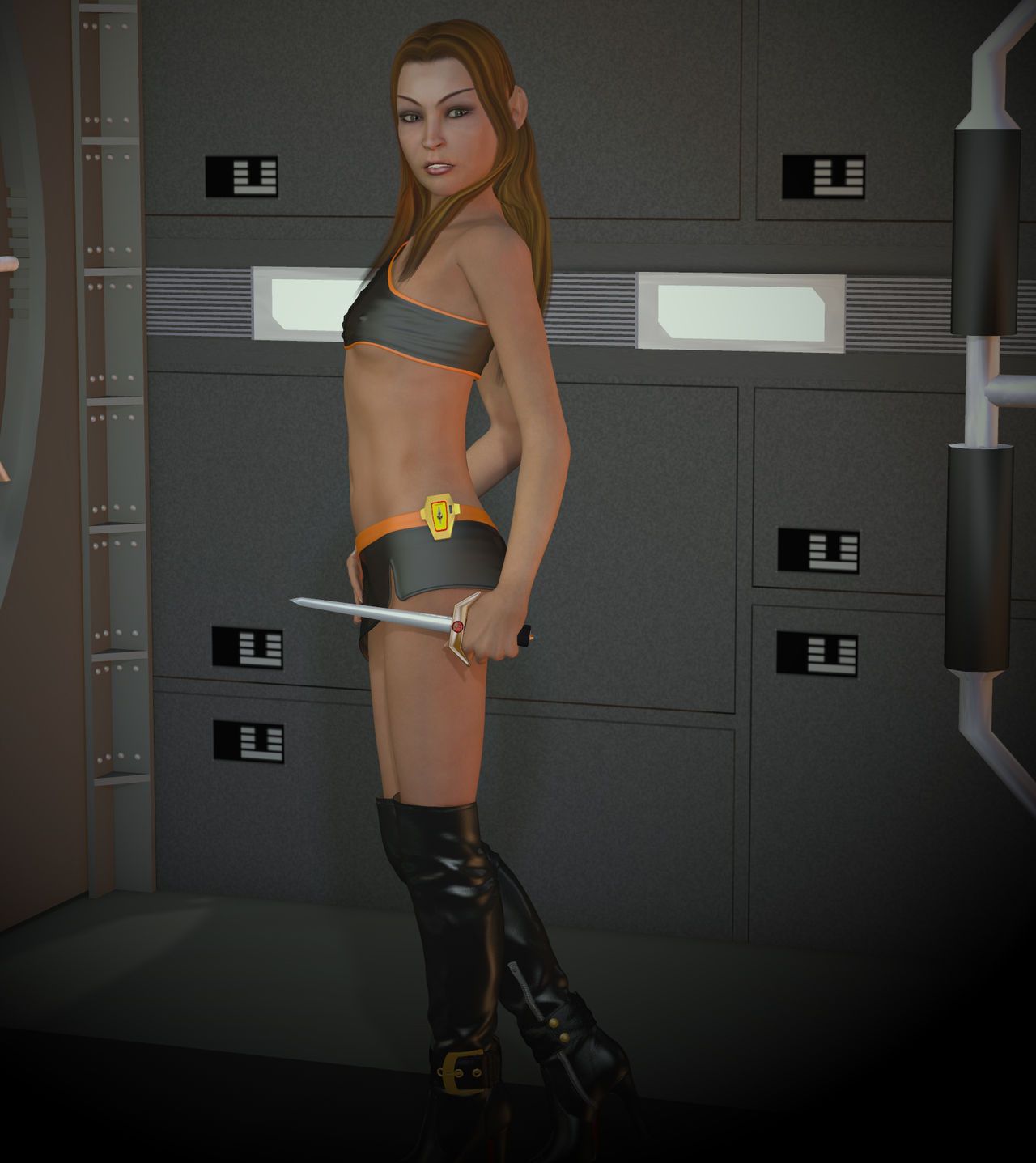 Star Trek Mirro Universe Female Uniforms 6