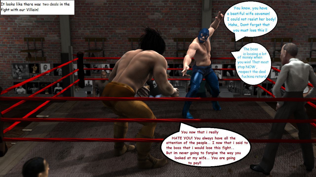 KINKY FIGHTS IN THE ARENA and the wrestling pawgs! #1 14