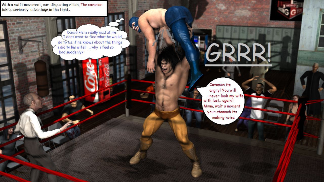KINKY FIGHTS IN THE ARENA and the wrestling pawgs! #1 15