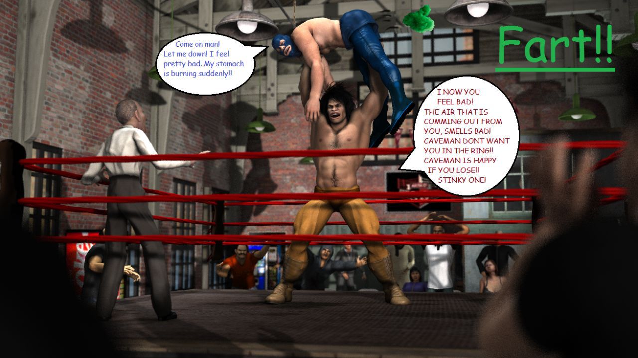 KINKY FIGHTS IN THE ARENA and the wrestling pawgs! #1 16