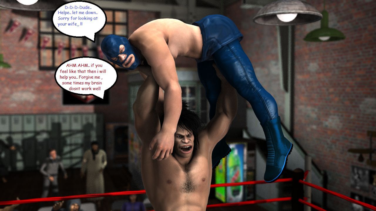 KINKY FIGHTS IN THE ARENA and the wrestling pawgs! #1 18