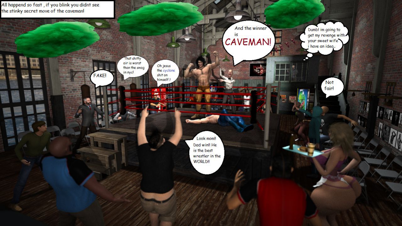 KINKY FIGHTS IN THE ARENA and the wrestling pawgs! #1 21