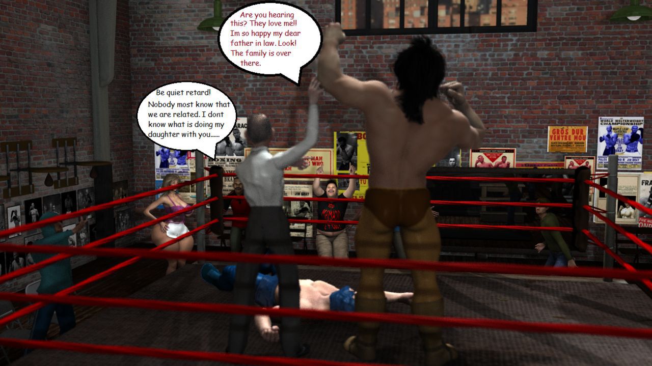 KINKY FIGHTS IN THE ARENA and the wrestling pawgs! #1 24