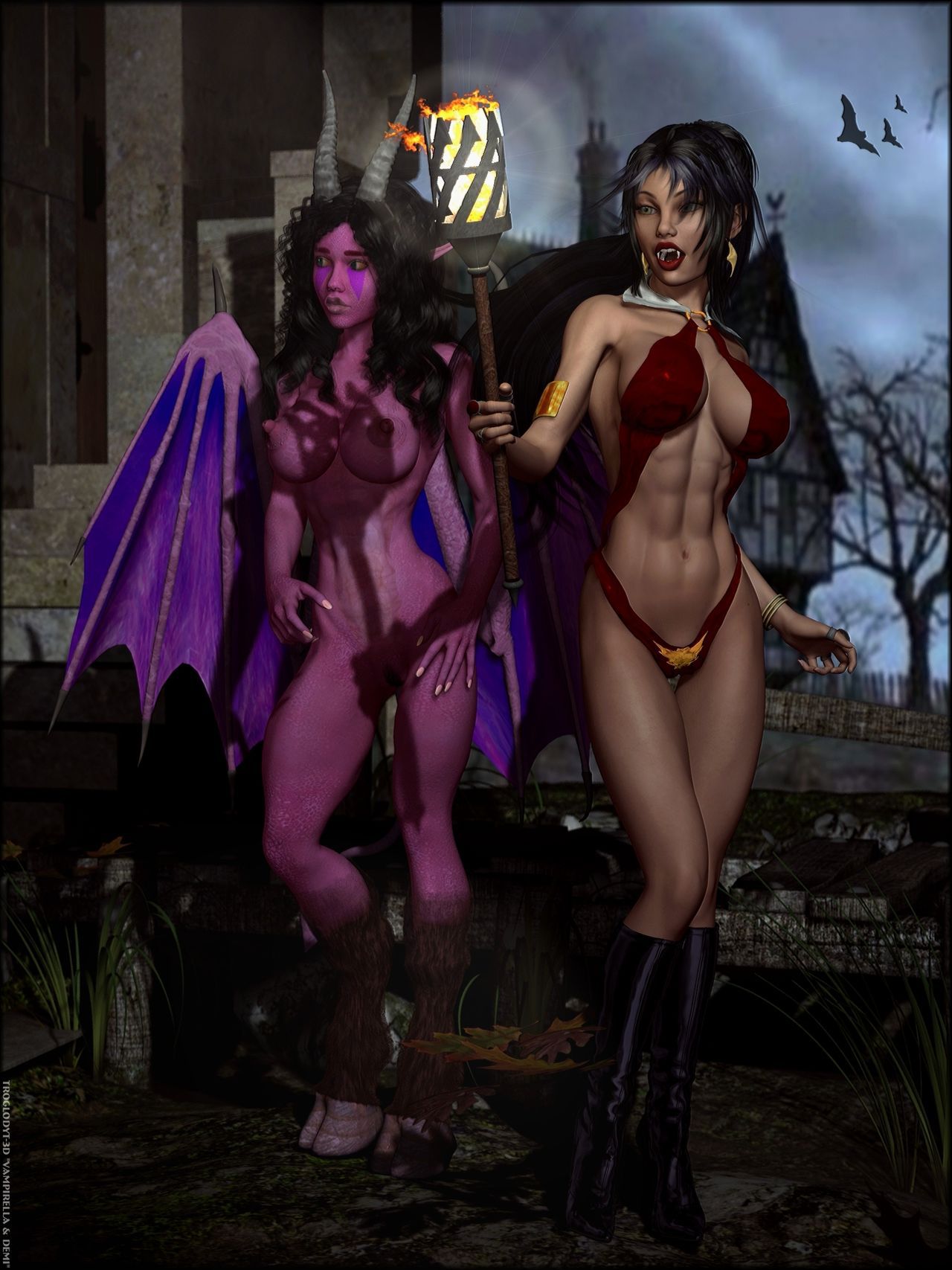 [caugar] Fun Demon Girls 302