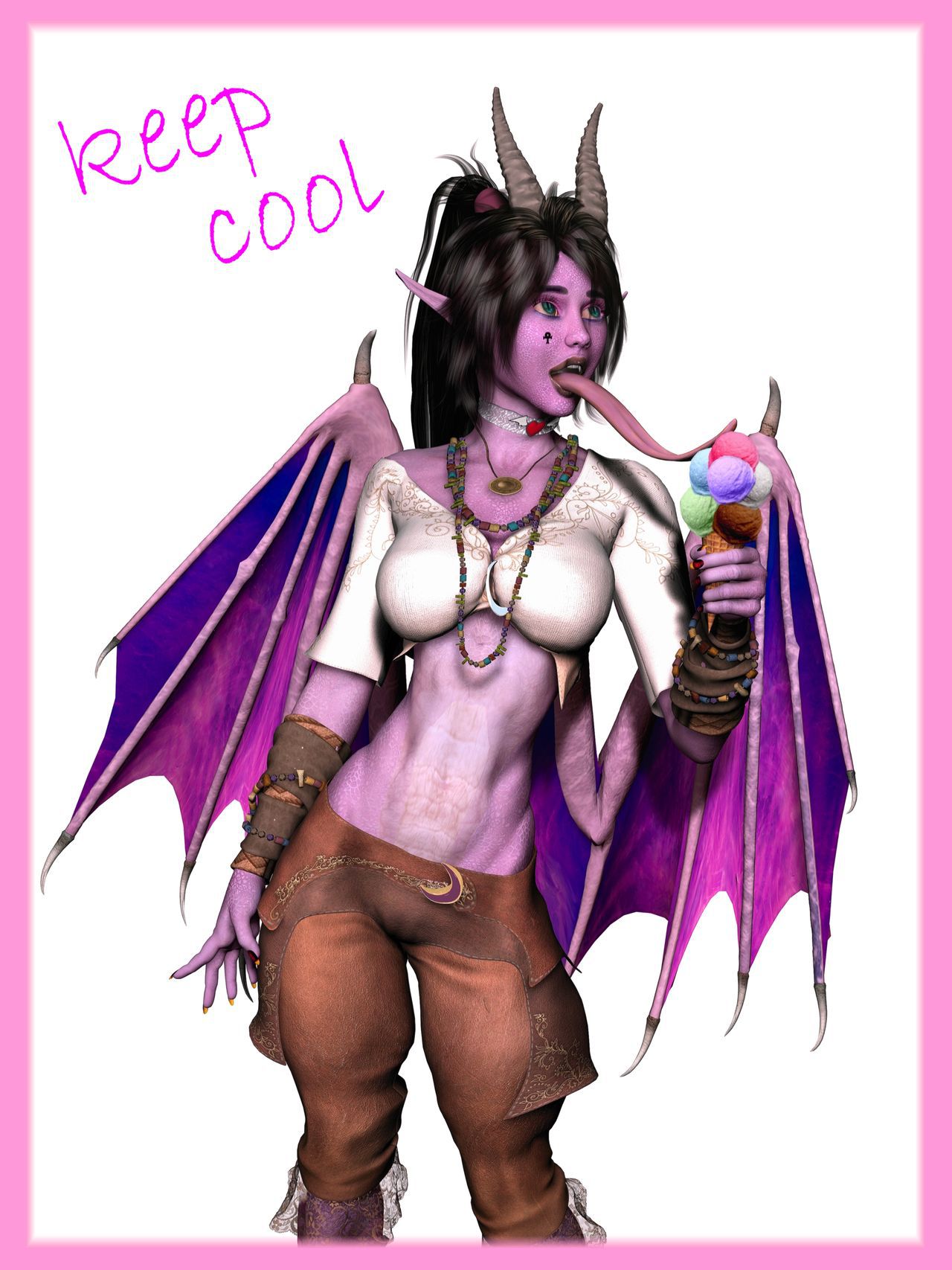 [caugar] Fun Demon Girls 334