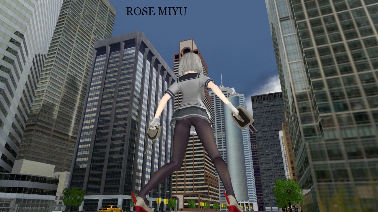 GIANTESS MMD IMAGE SET (ROSE MIYU) 巨大娘mmd 画像フォルダー 2