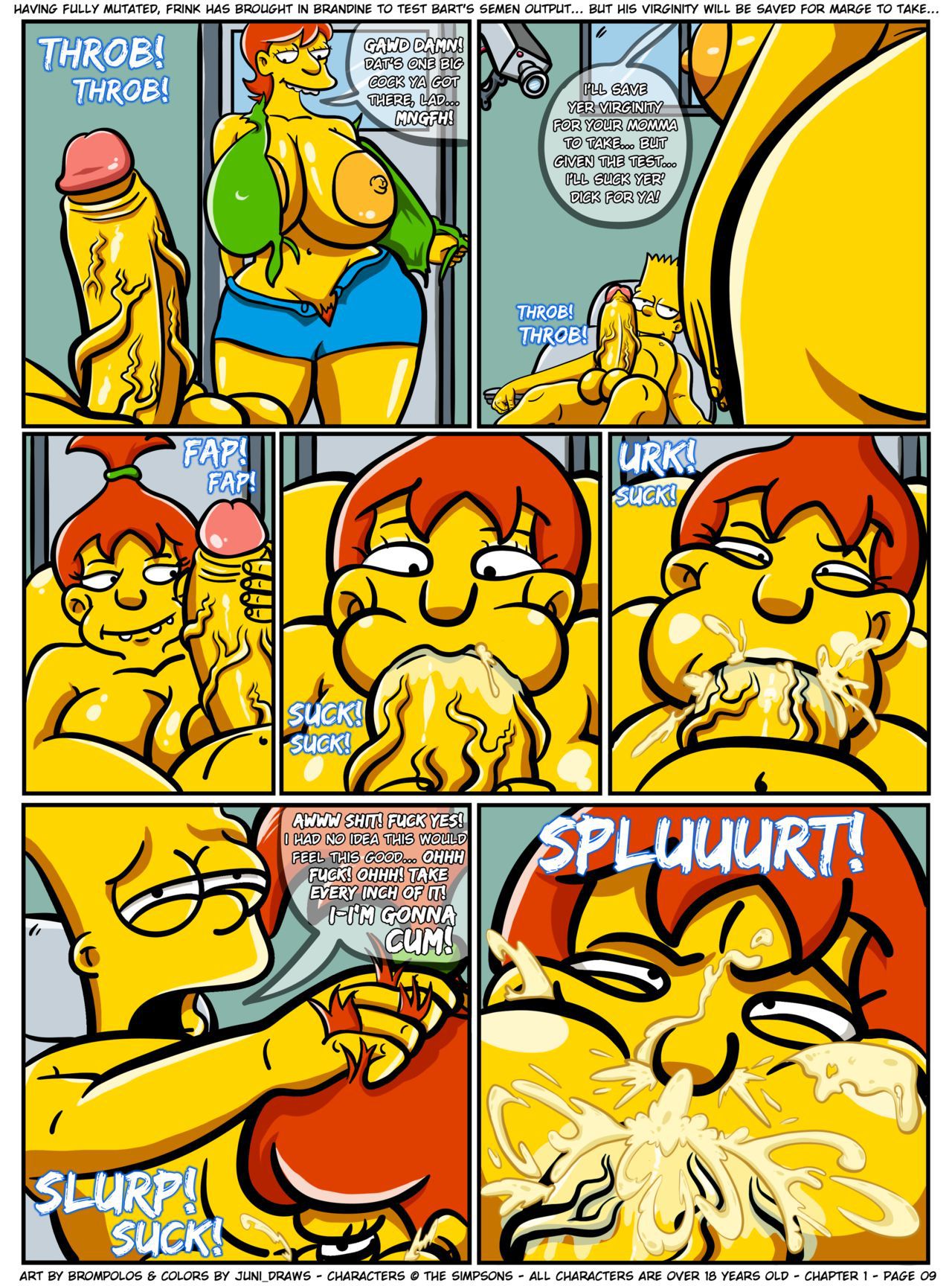 [Brompolos/Juni_Draws] The Sexensteins (Simpsons) [Ongoing] 10