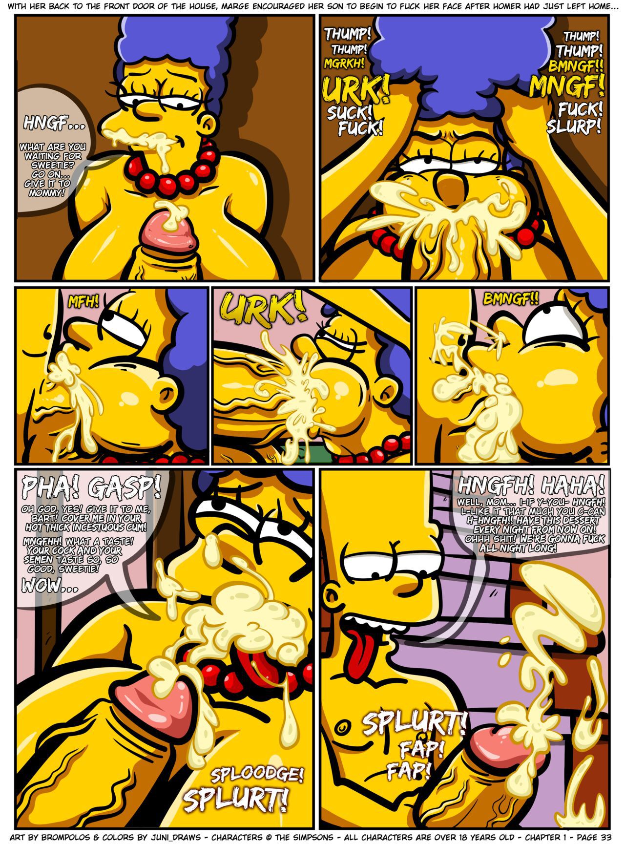 [Brompolos/Juni_Draws] The Sexensteins (Simpsons) [Ongoing] 34