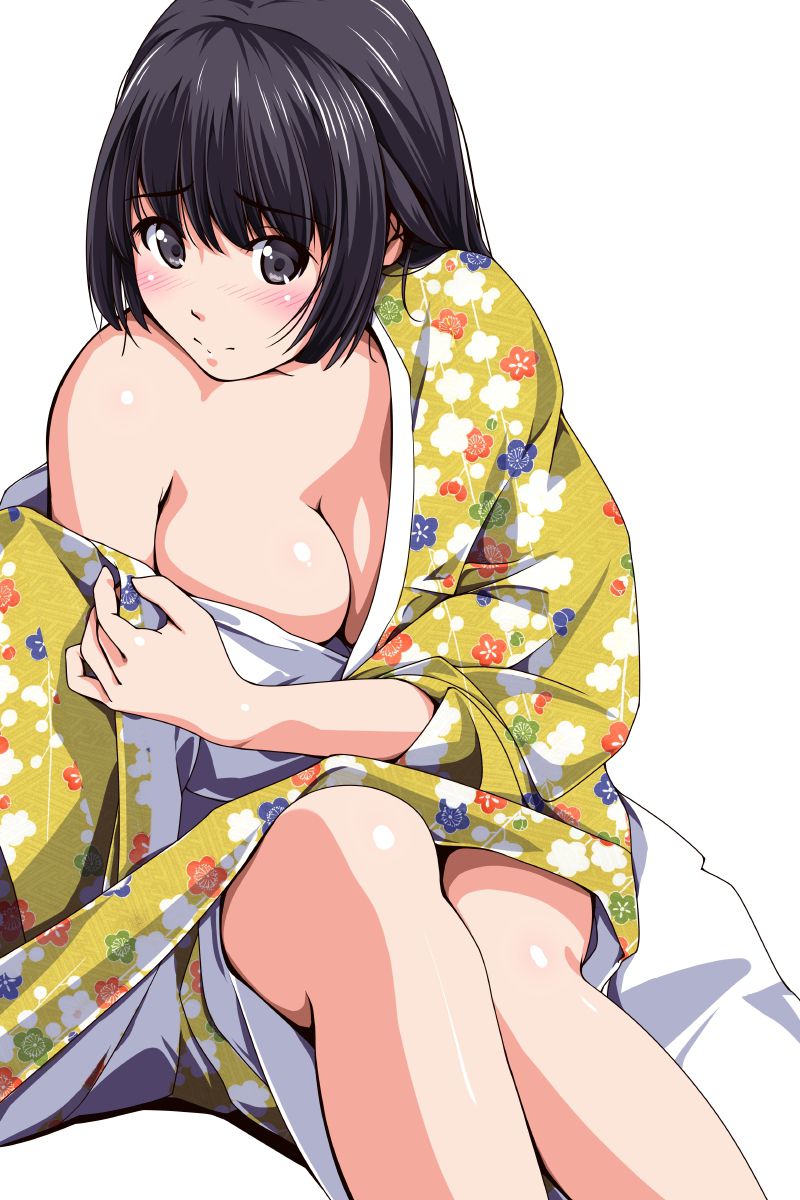 Sultry women sunning, opens kimono girl 14 25