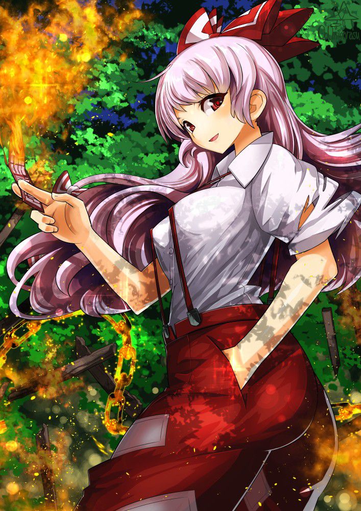 [Secondary] [East] want to see cute pictures of Fujiwara no mokou! 2 18