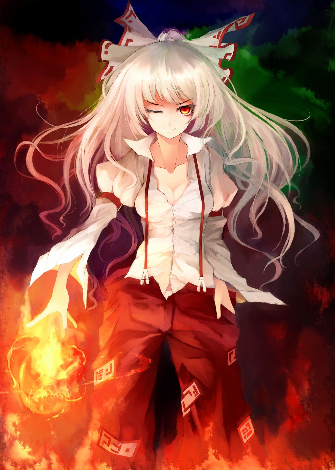 [Secondary] [East] want to see cute pictures of Fujiwara no mokou! 2 24