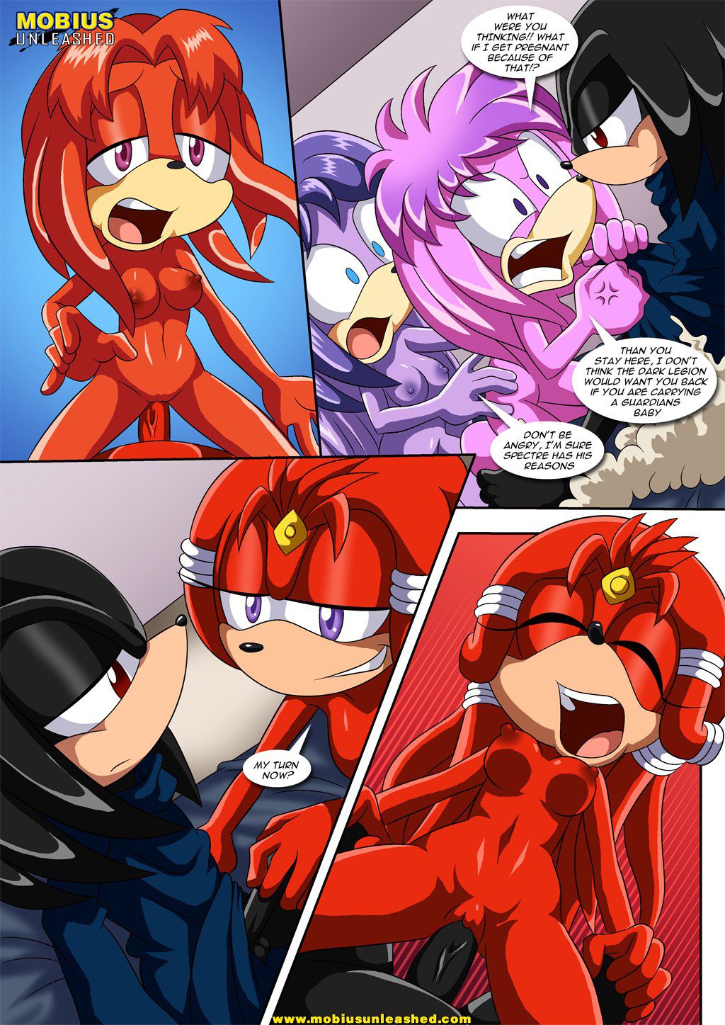 [Palcomix] Spectre's Harem (Sonic The Hedgehog) 12