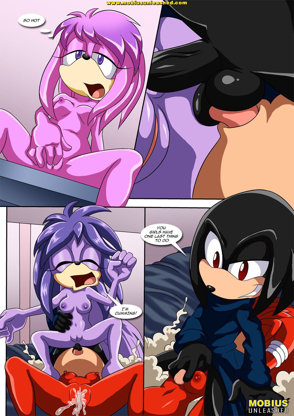 [Palcomix] Spectre's Harem (Sonic The Hedgehog) 15