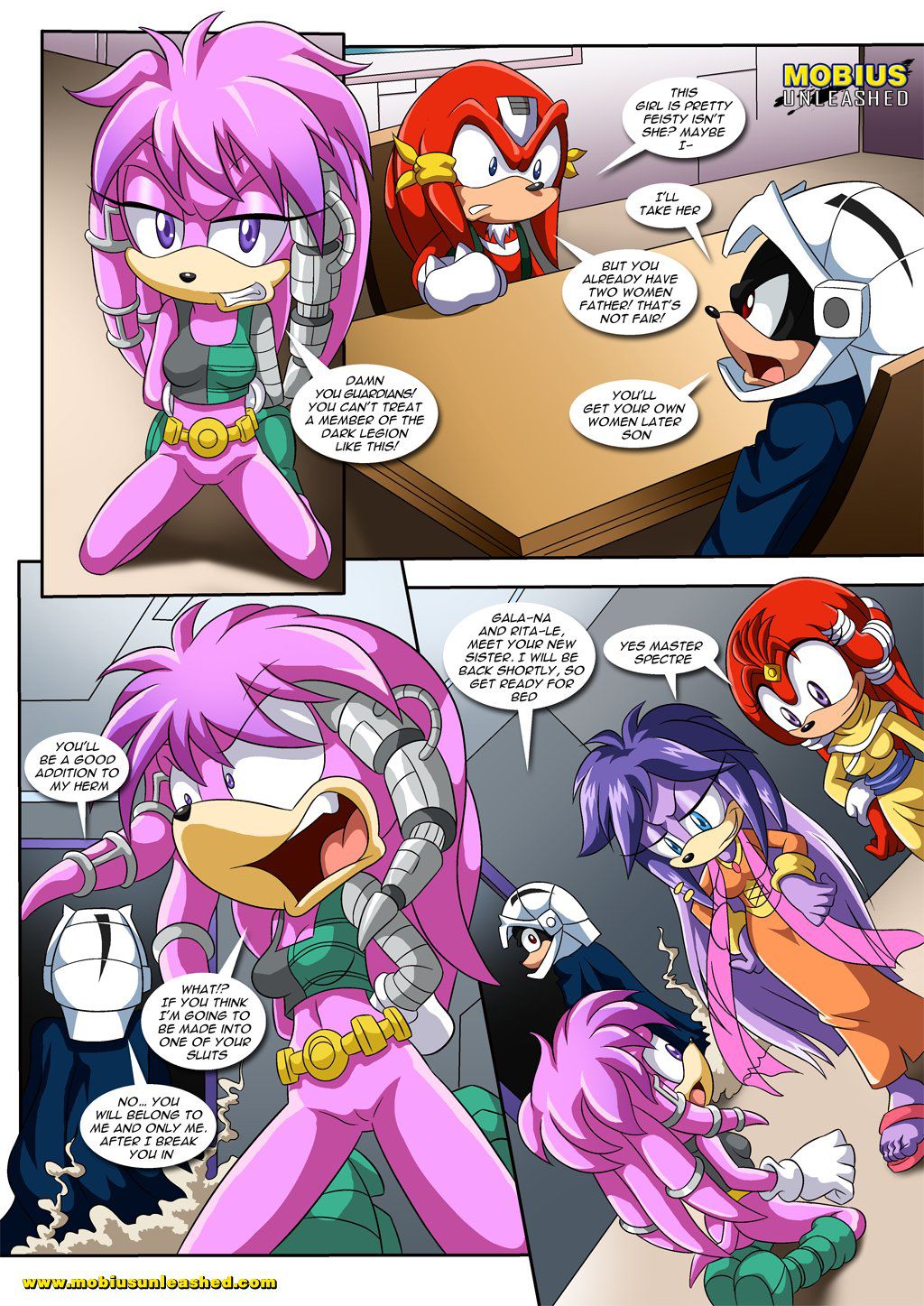 [Palcomix] Spectre's Harem (Sonic The Hedgehog) 2