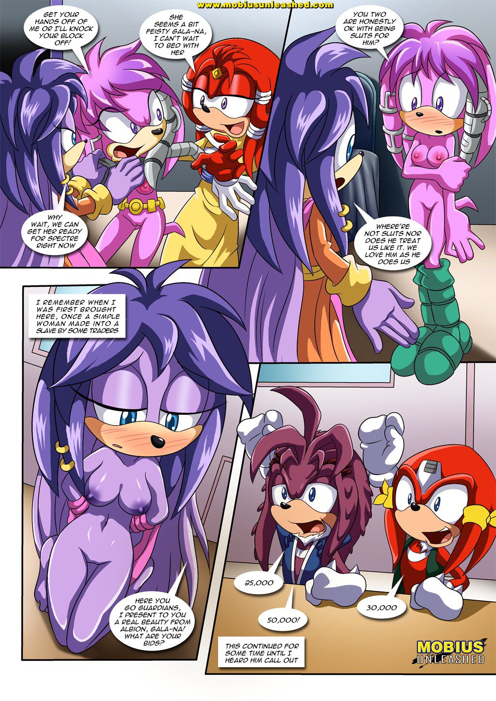 [Palcomix] Spectre's Harem (Sonic The Hedgehog) 3