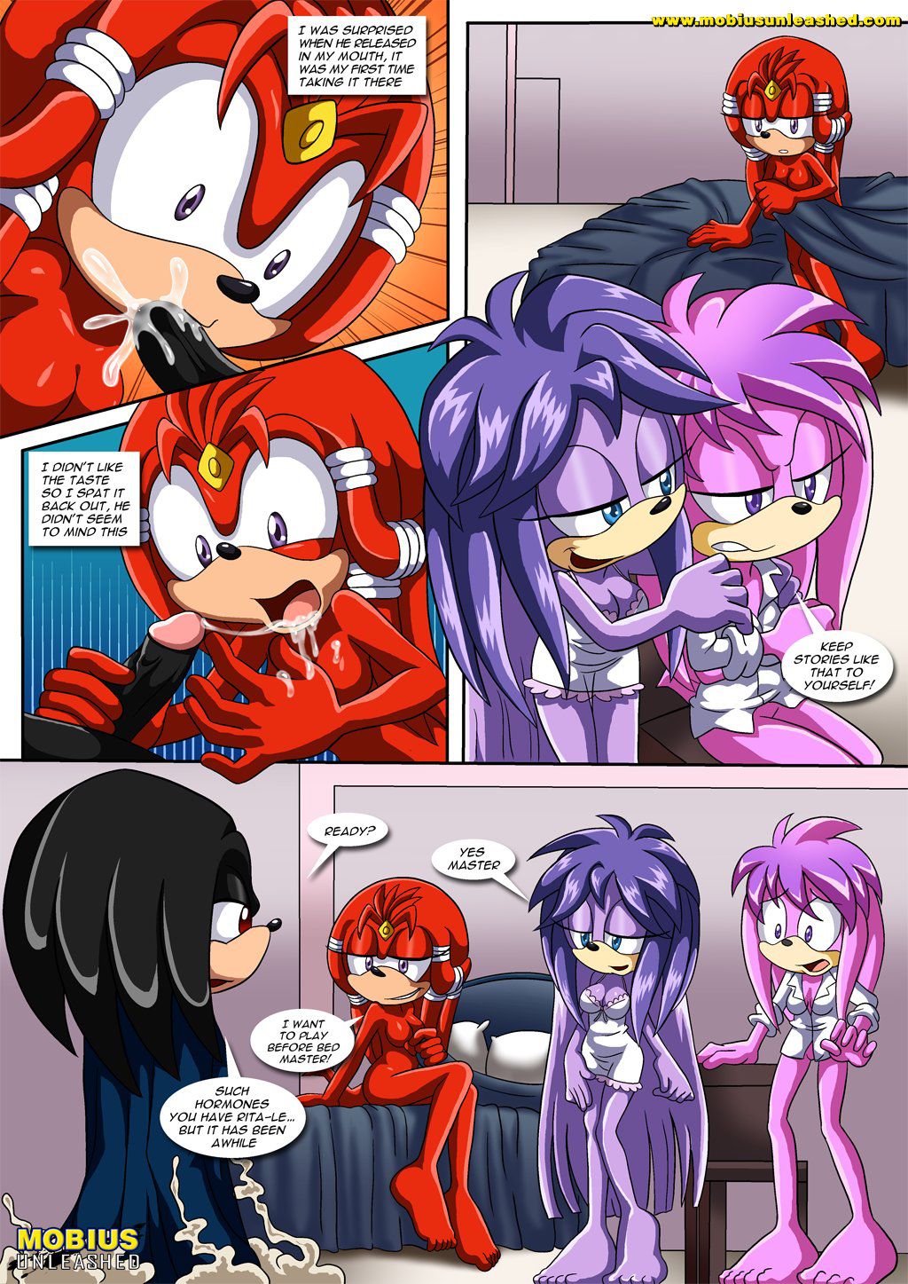 [Palcomix] Spectre's Harem (Sonic The Hedgehog) 7