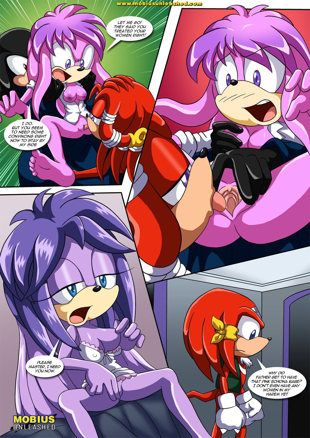 [Palcomix] Spectre's Harem (Sonic The Hedgehog) 8