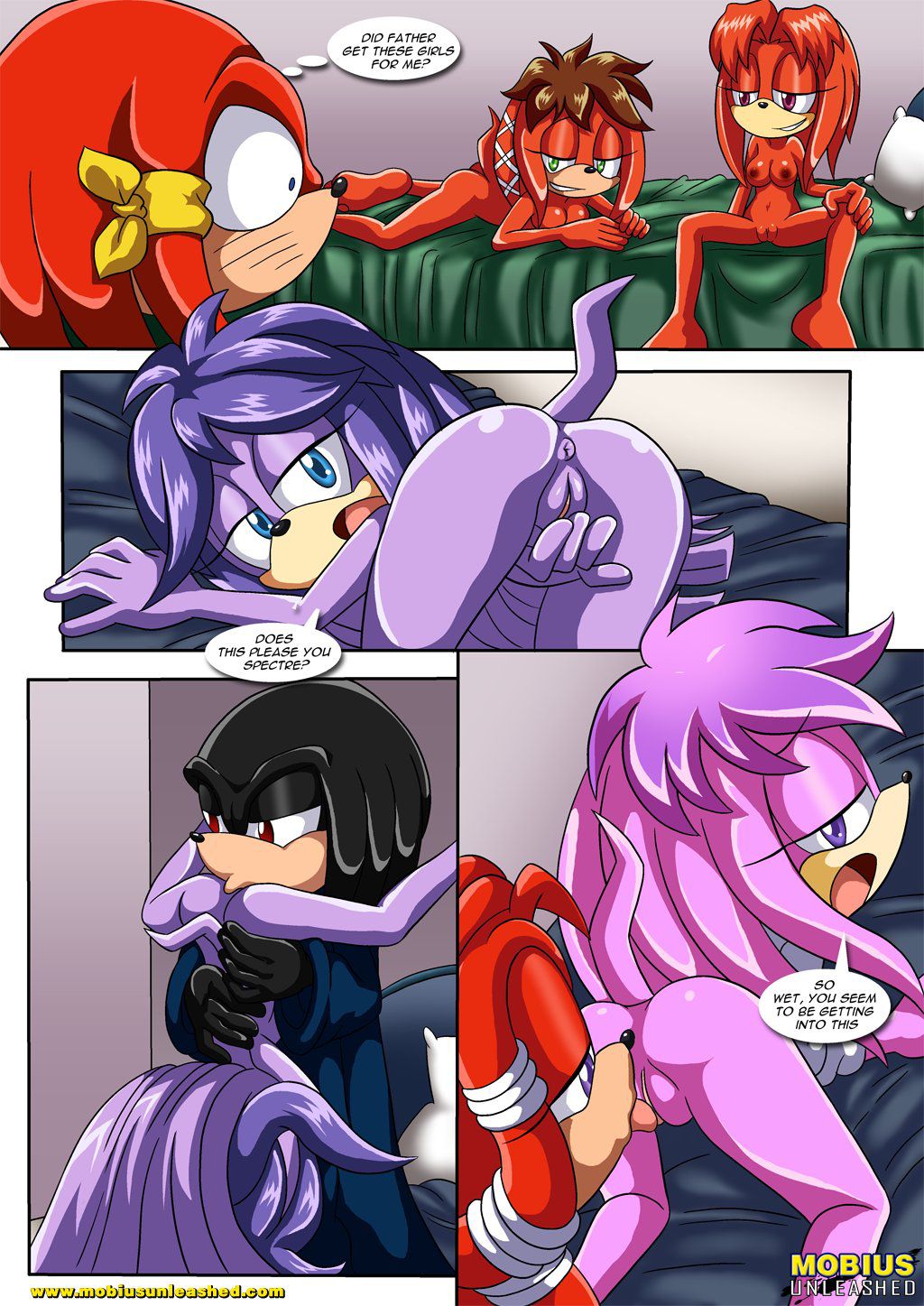 [Palcomix] Spectre's Harem (Sonic The Hedgehog) 9