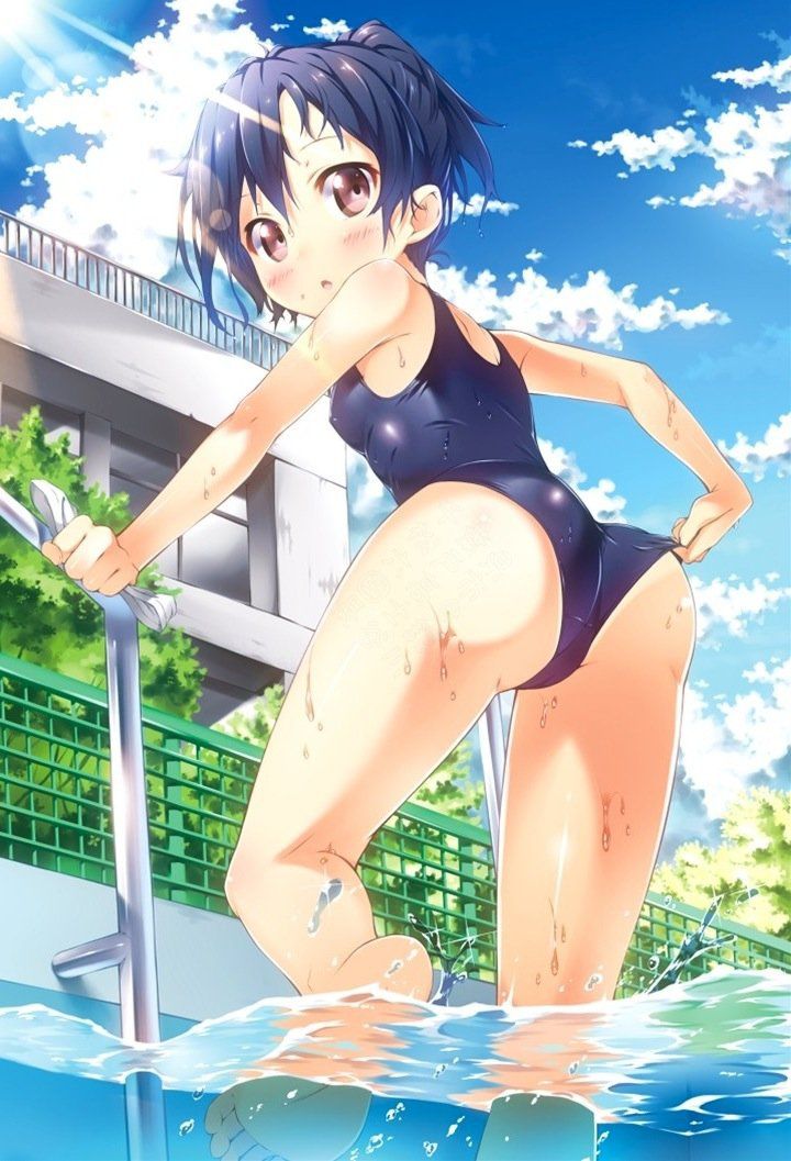 Secondary erotic picture to admire our water girl ass sukumizu [loli spanking] 19