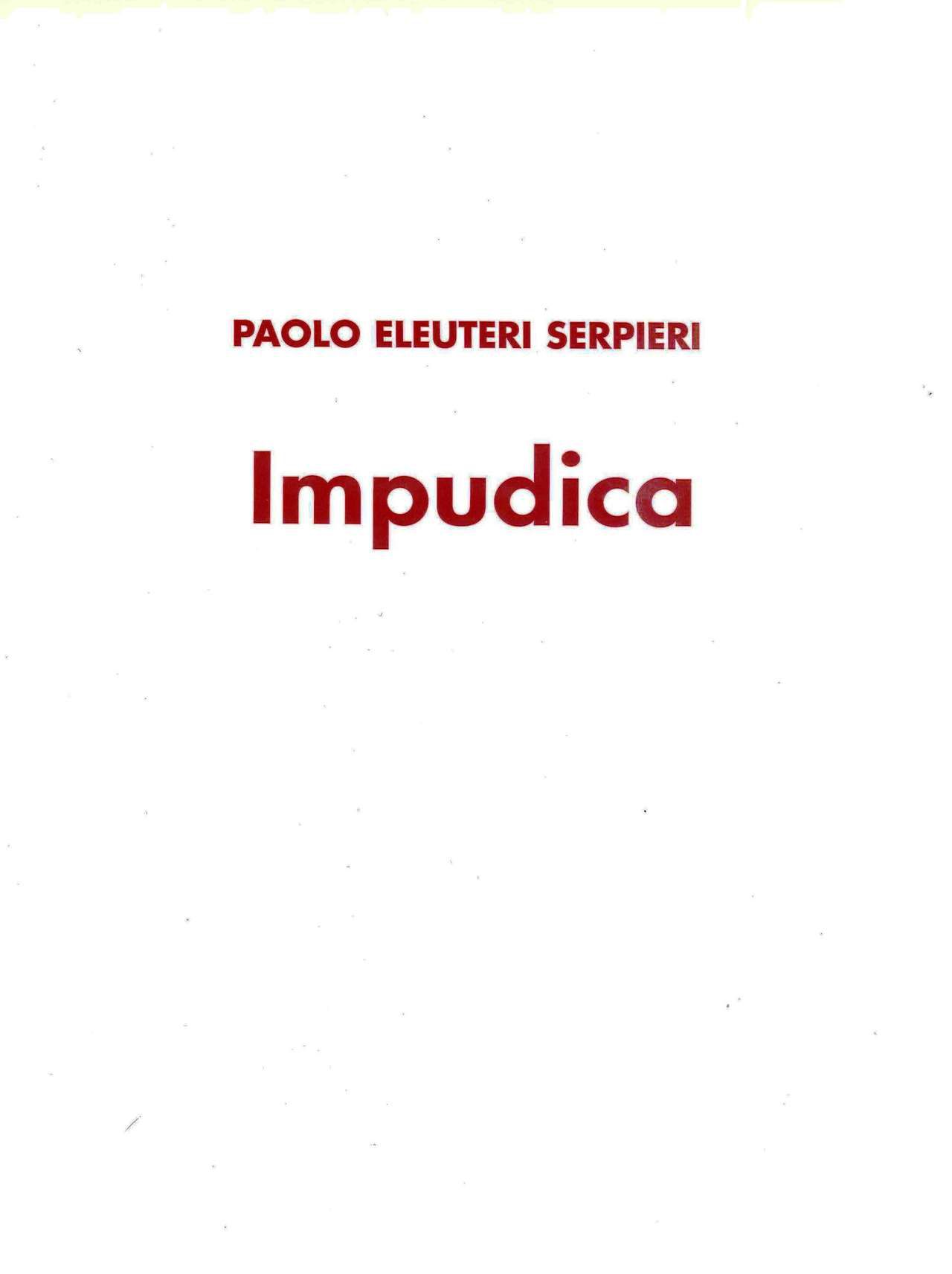 Losstaande Albums Van Paolo Eleuterie Serpieri - Impudica (Dutch) Een erotische strip van Paolo Eleuterie Serpieri 4