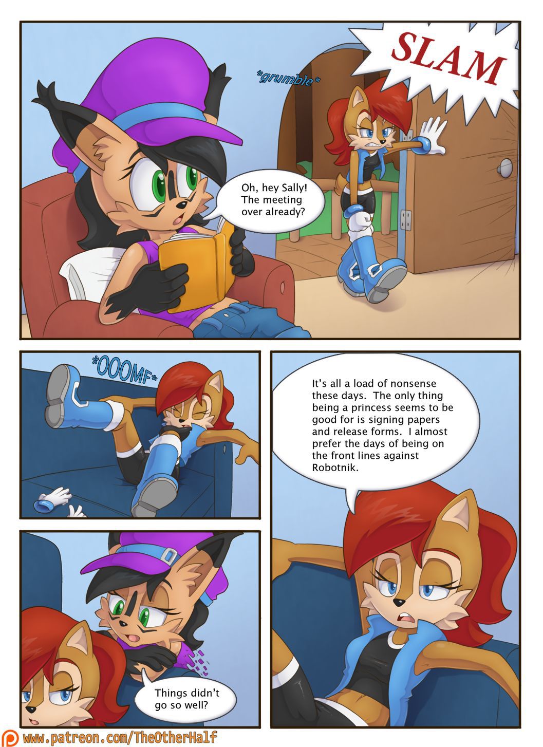 [TheOtherHalf] Crossed Circuits (Sonic the Hedgehog) [Ongoing}] 2