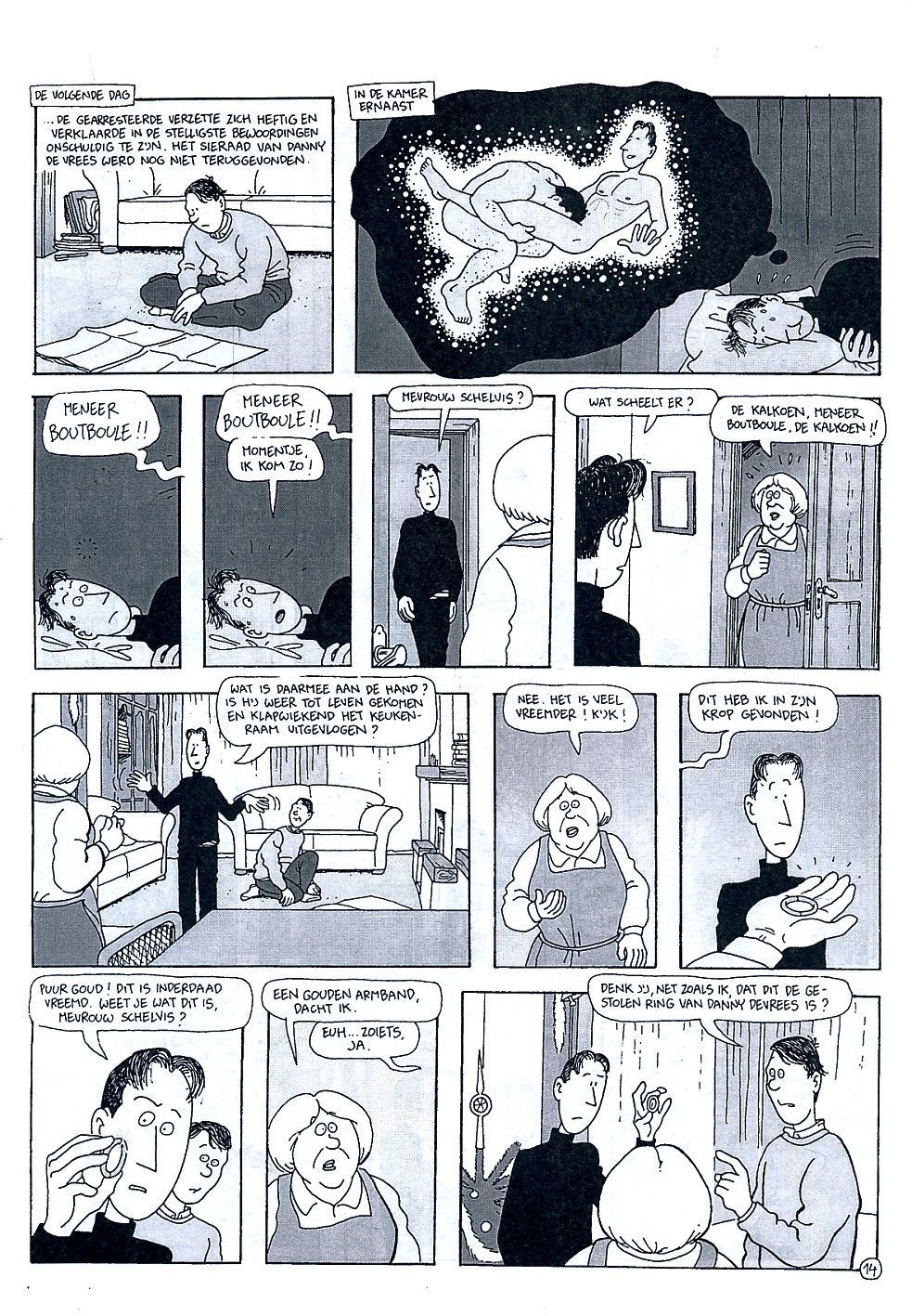 Flikkerzicht - 05 - Het Mysterie Van De Gouden Cockring (Dutch) Een "Gay strip" van Tom Bouden 18