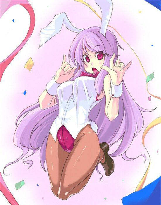 Two-dimensional erotic pictures of the Bunny girl. 13