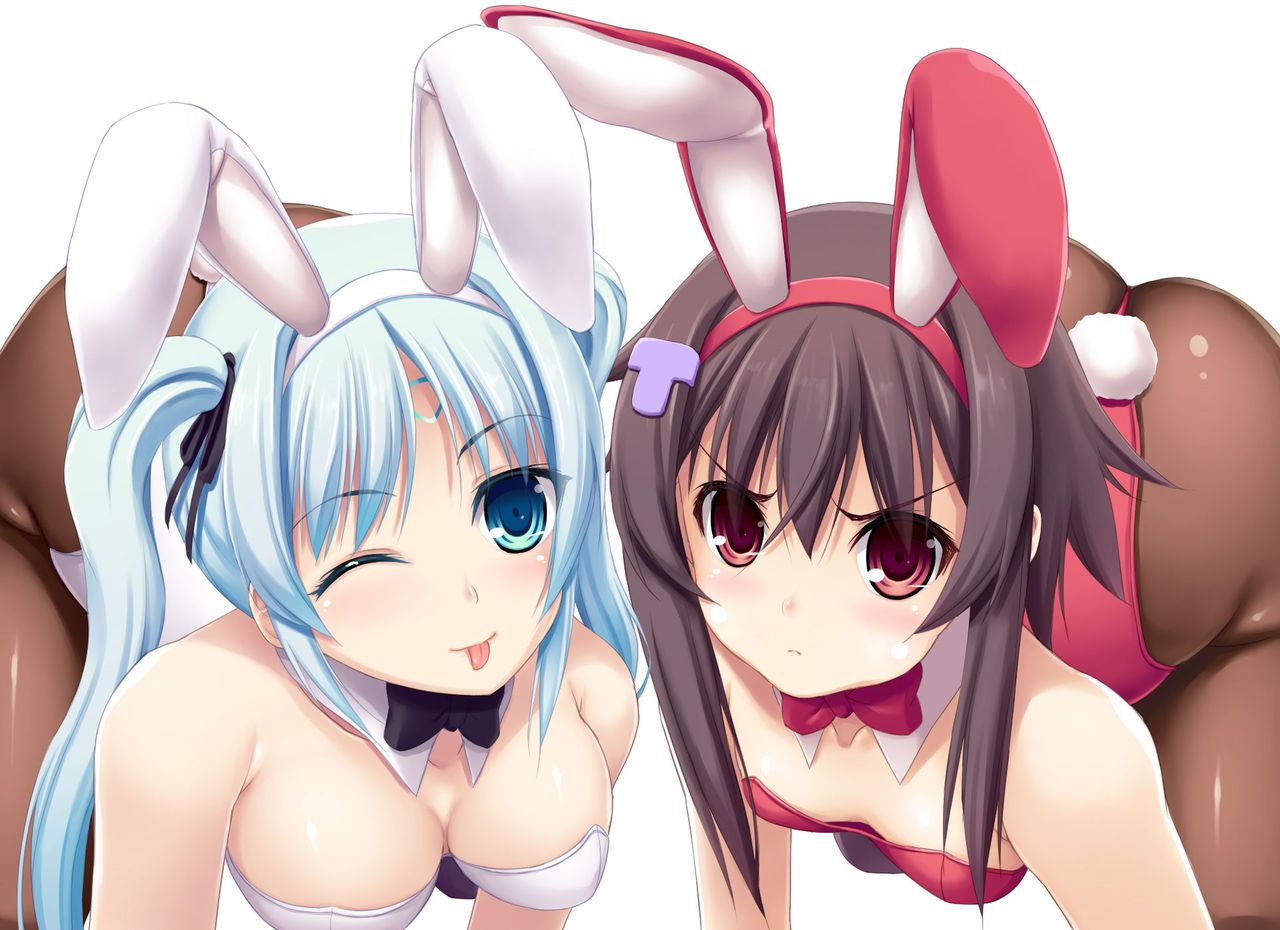 Two-dimensional erotic pictures of the Bunny girl. 5