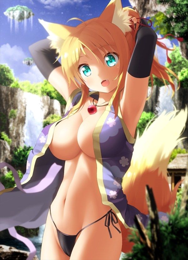 [Rainbow erotic image] 45 kemomimi in foxes ear pretty girls hentai images | Part1 13