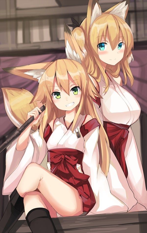 [Rainbow erotic image] 45 kemomimi in foxes ear pretty girls hentai images | Part1 4