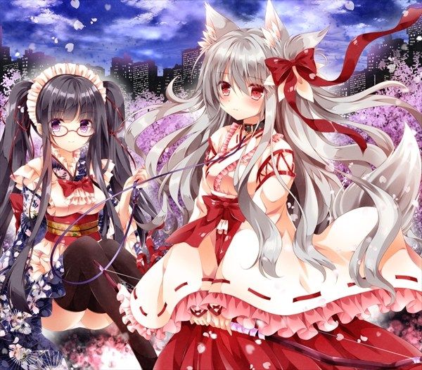 [Rainbow erotic image] 45 kemomimi in foxes ear pretty girls hentai images | Part1 9