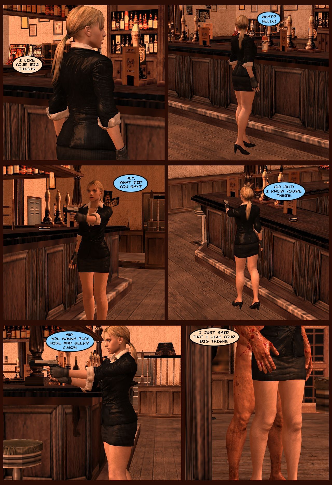 Lady & Cop VS Penetrator 2 (Chapter One) 13