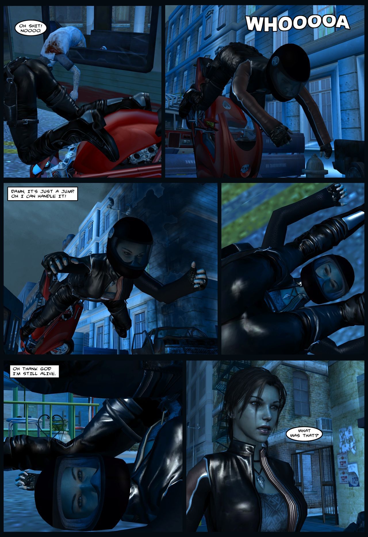 Lady & Cop VS Penetrator 2 (Chapter One) 9